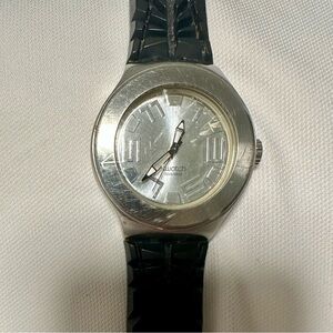 Swatch Black and Silver Men’s Watch